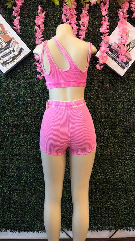 The Yolo Ribbed Two-Piece