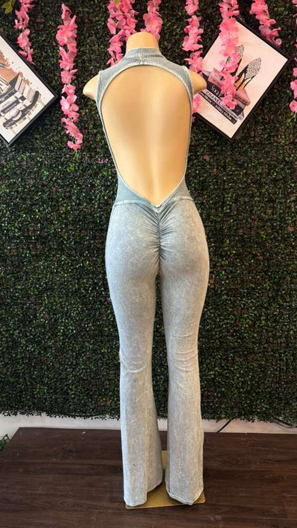 Velocity Zip-Front Jumpsuit