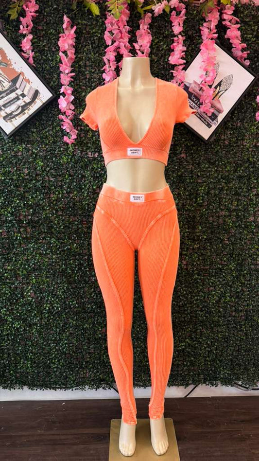 The "Money Dept." Ribbed Set