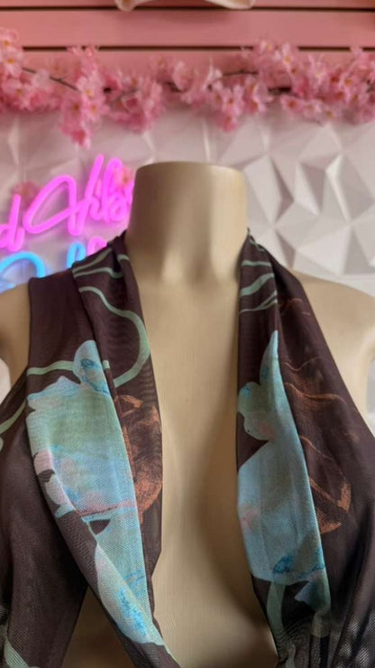 The "Tropical Escape"  Romper