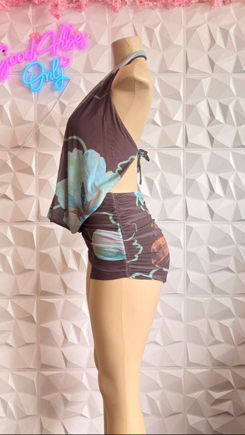 The "Tropical Escape"  Romper