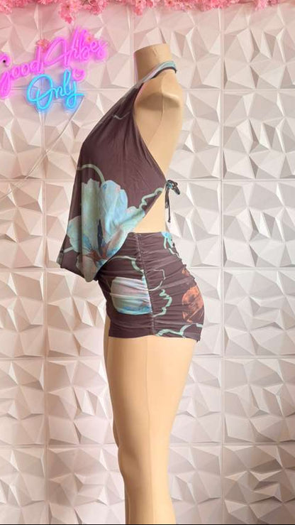 The "Tropical Escape"  Romper