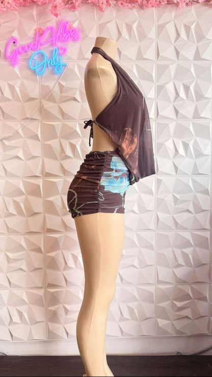 The "Tropical Escape"  Romper