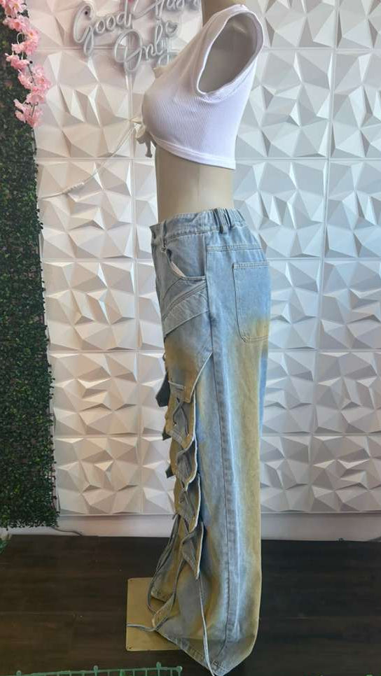 Matrix Lace-Up Cargos