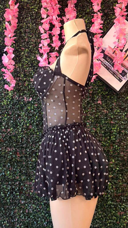 The Retro Polka Dot Dress