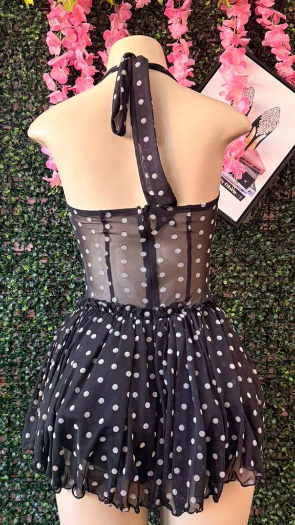 The Retro Polka Dot Dress