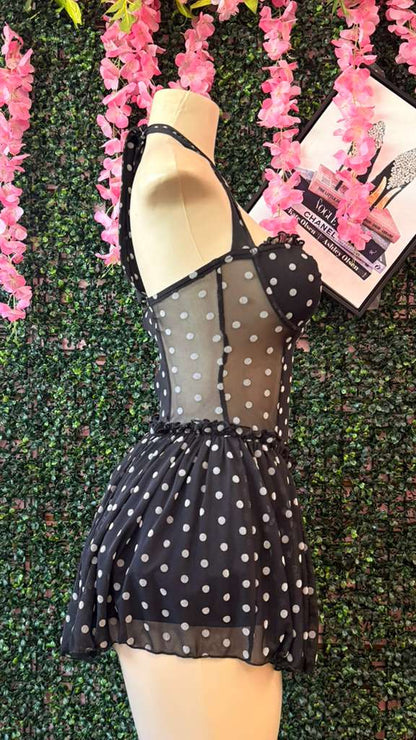 The Retro Polka Dot Dress