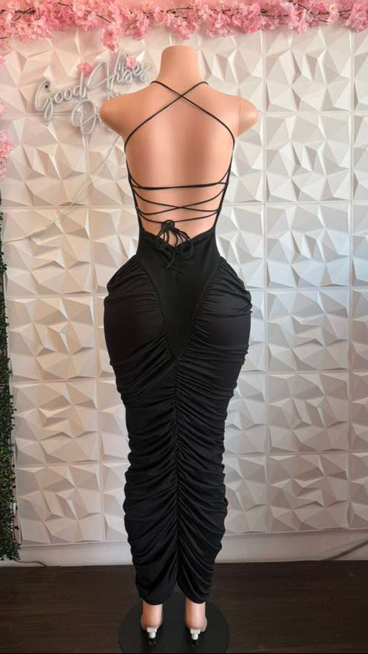 The "Caged Silhouette" Dress