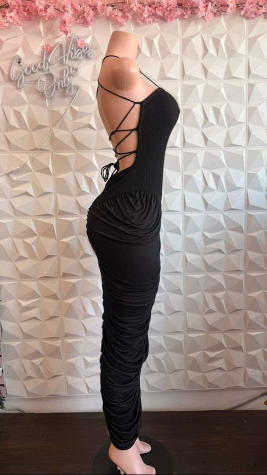 The "Caged Silhouette" Dress