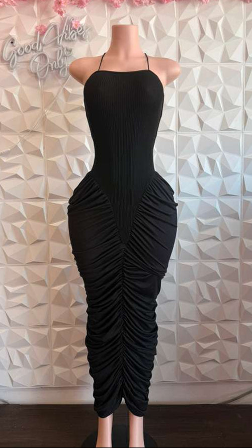 The "Caged Silhouette" Dress