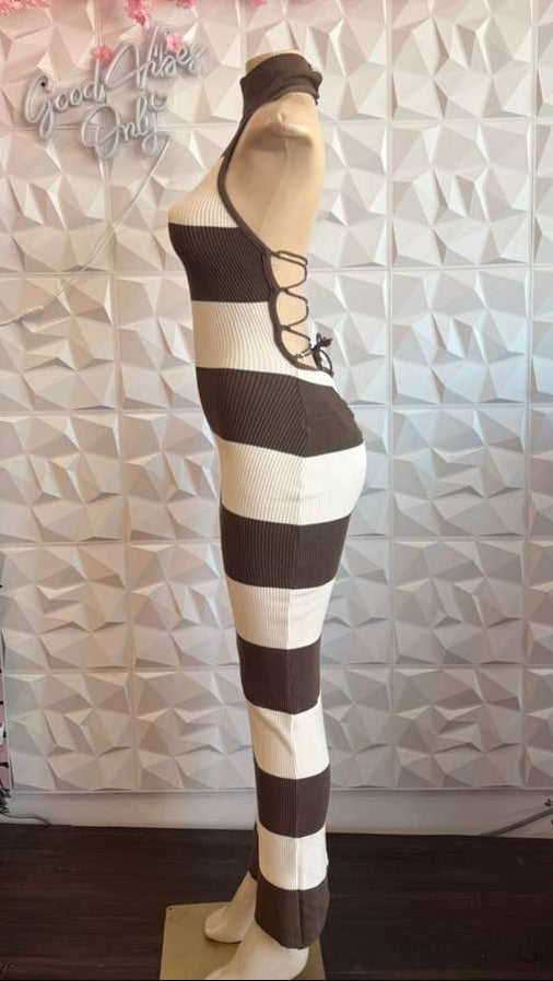 The "Espresso Swirl" Maxi