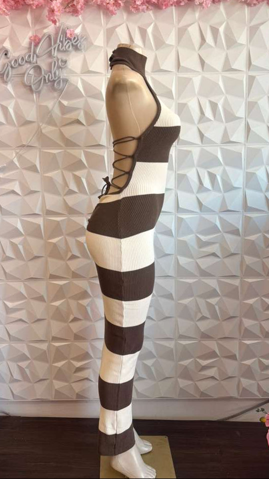 The "Espresso Swirl" Maxi