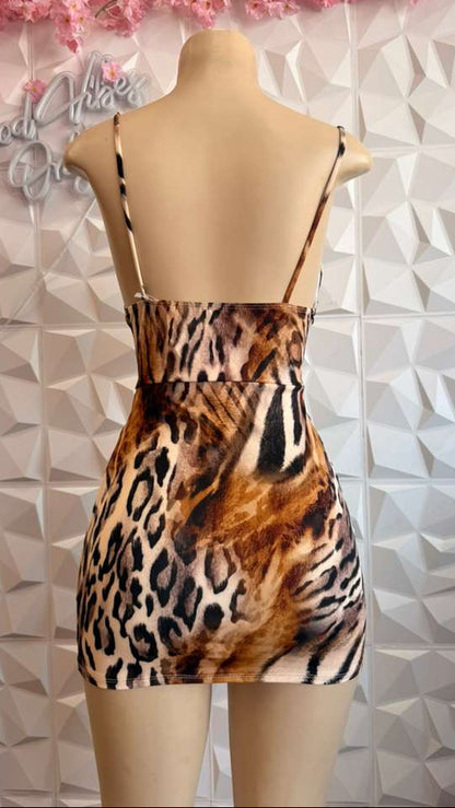 The "Amazonia" Corset Mini Dress