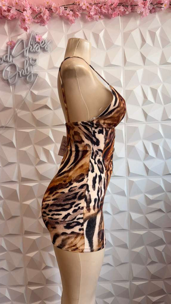 The "Amazonia" Corset Mini Dress