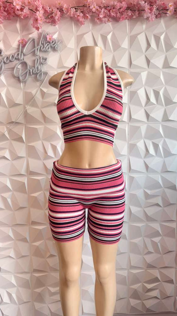 Retro Ribbed Romance Set