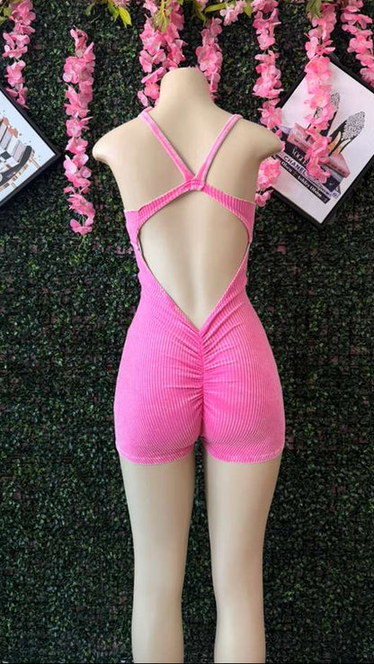 Daydreamer Ribbed Knit Romper