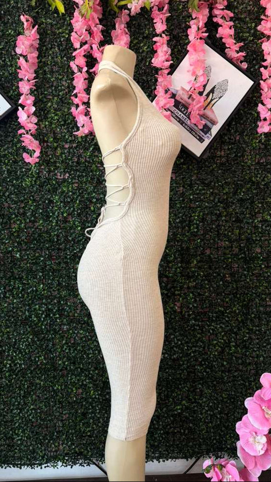 Everyday Luxe Lace-Back Jumpsuit