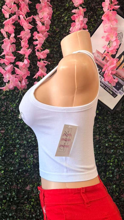 Rebel Ring Cropped Tank