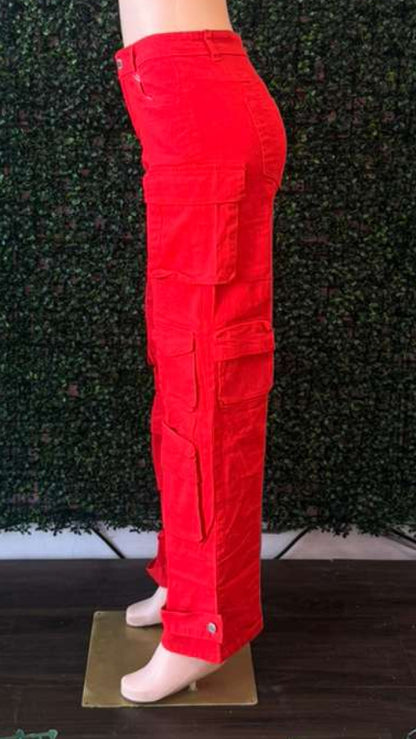 CHERRY BOMB CARGO PANTS