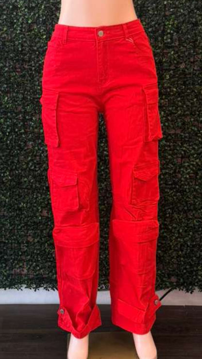 CHERRY BOMB CARGO PANTS