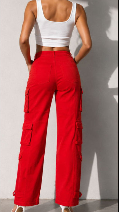 CHERRY BOMB CARGO PANTS