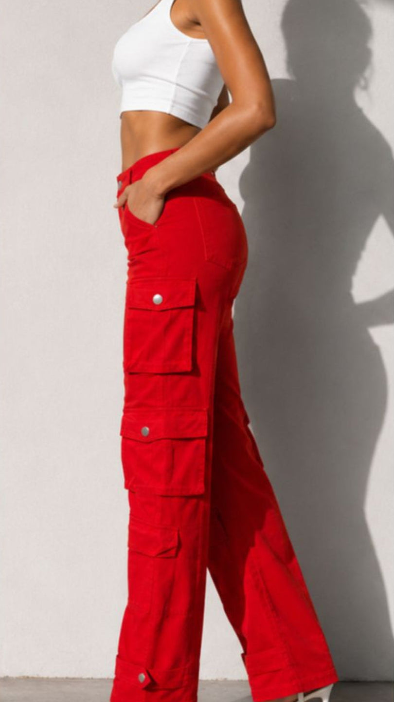 CHERRY BOMB CARGO PANTS