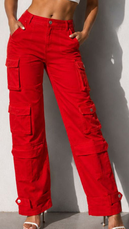 CHERRY BOMB CARGO PANTS