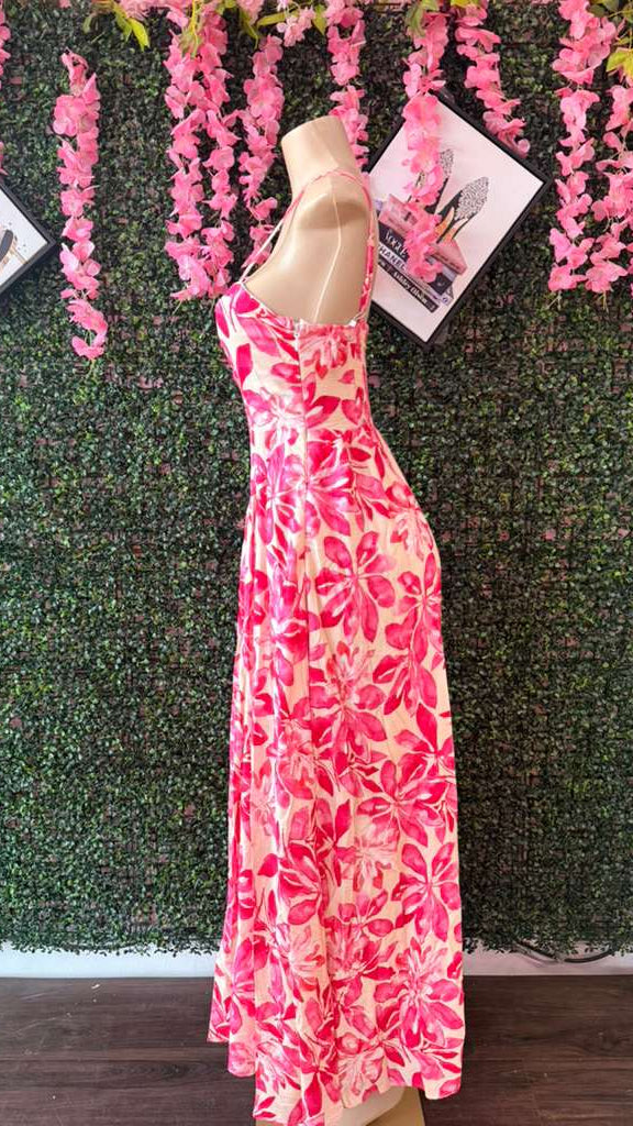 Sunkissed Corset Maxi Dress