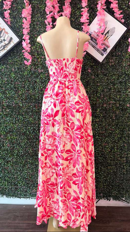 Sunkissed Corset Maxi Dress