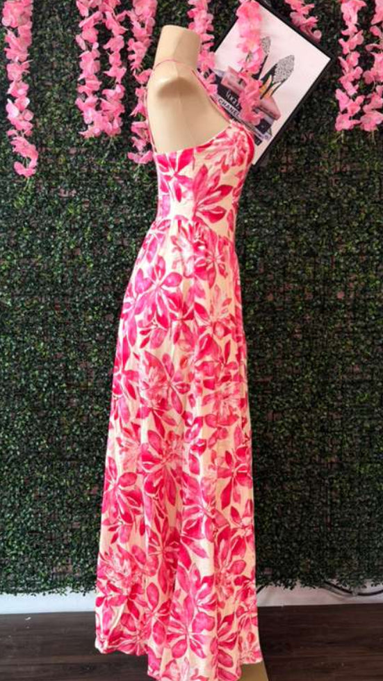 Sunkissed Corset Maxi Dress