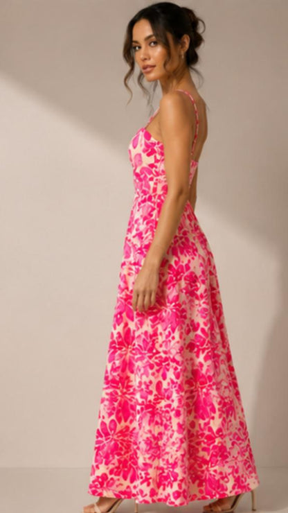 Sunkissed Corset Maxi Dress