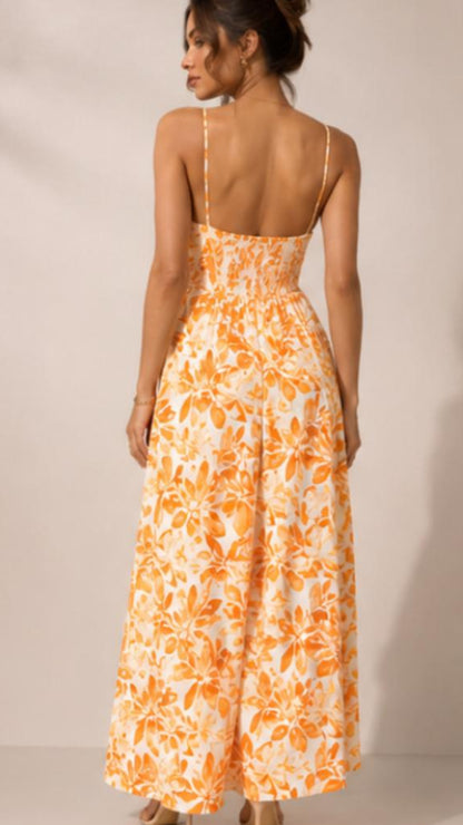 Sunkissed Corset Maxi Dress