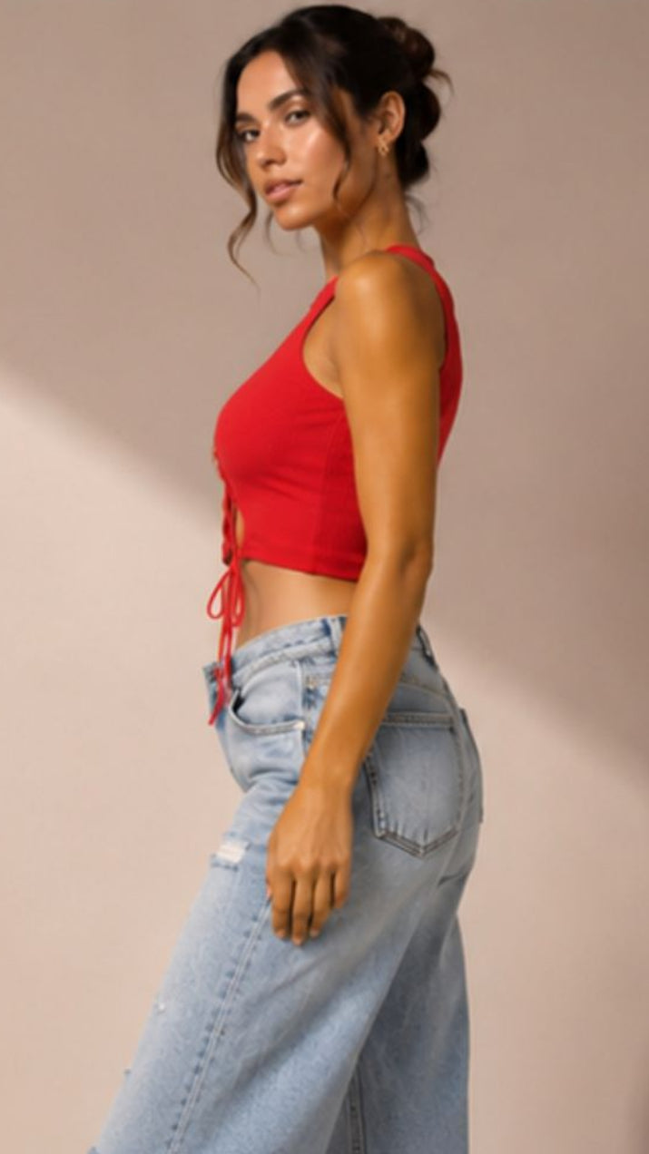 The Rogue Lace-Up Tank