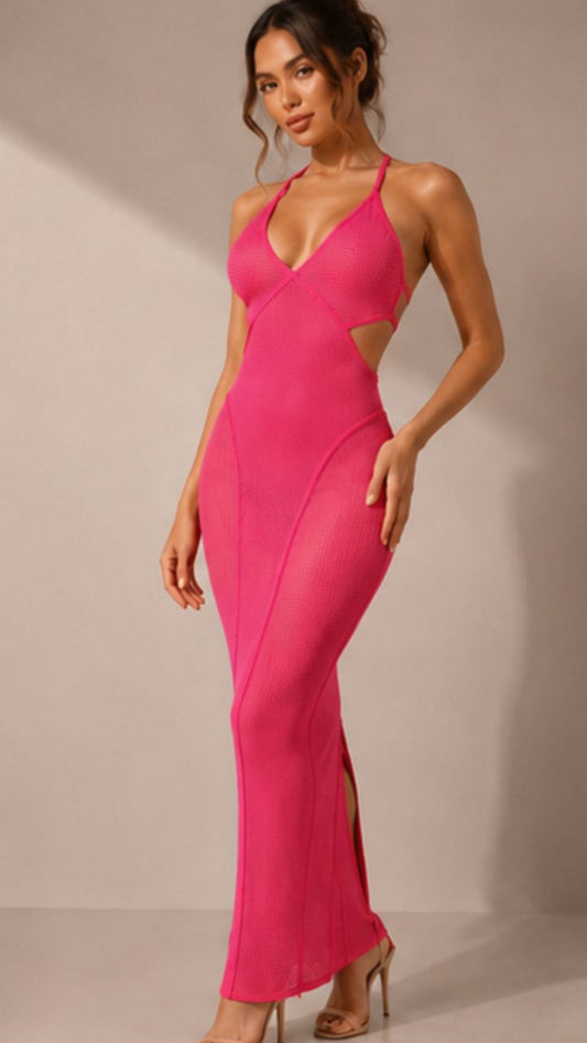 Malibu Mesh Maxi Dress