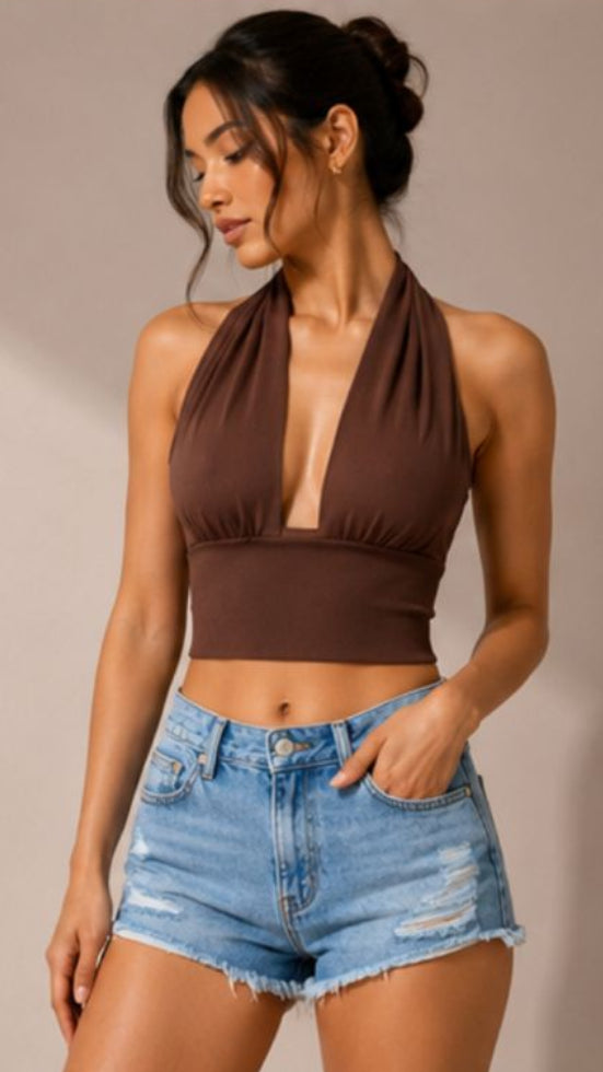 Main Character Halter Top