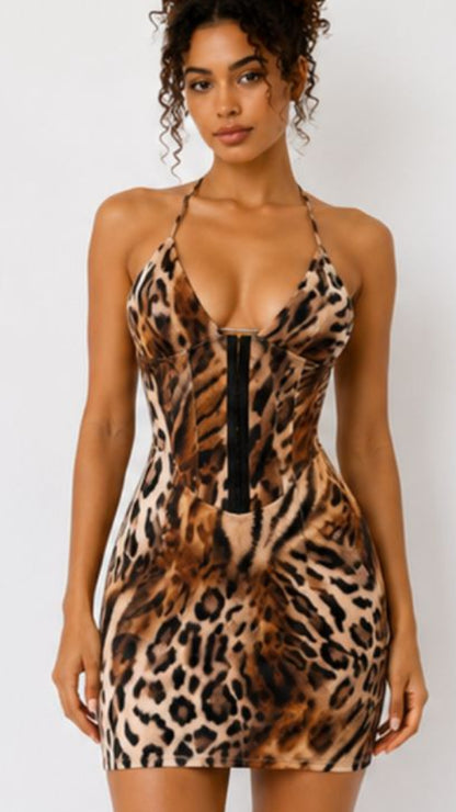 The "Amazonia" Corset Mini Dress