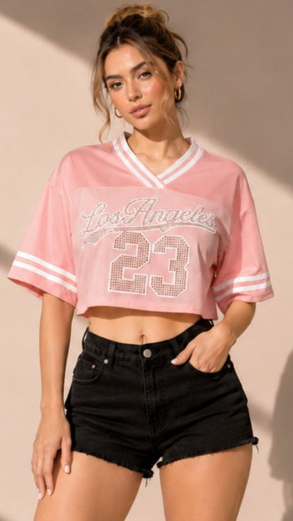 Los Angeles Cropped Jersey